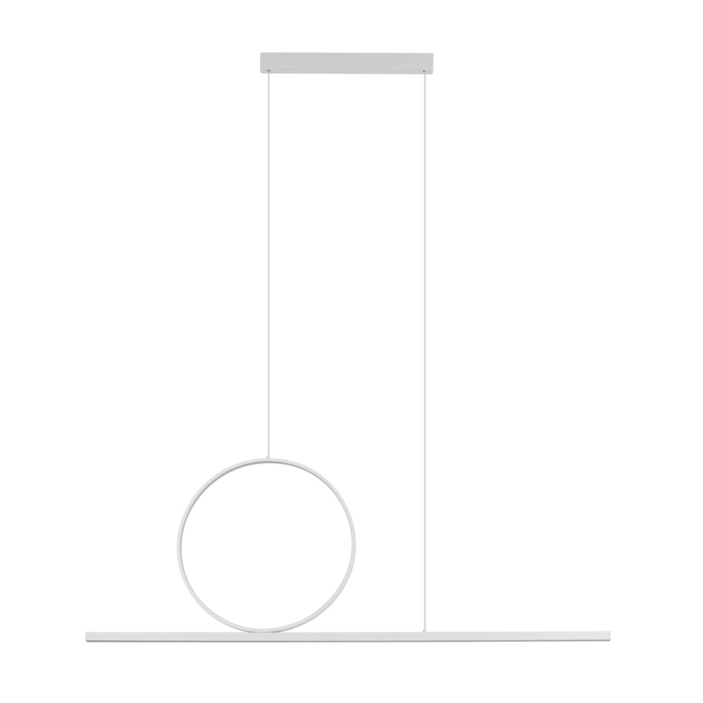 Moderne Pendellampe Lineo Led Weiß