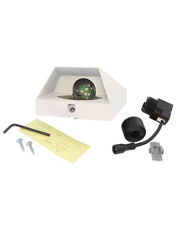 Aufbaustrahler Wedge White 12 Volt LED In-lite 8717051003707