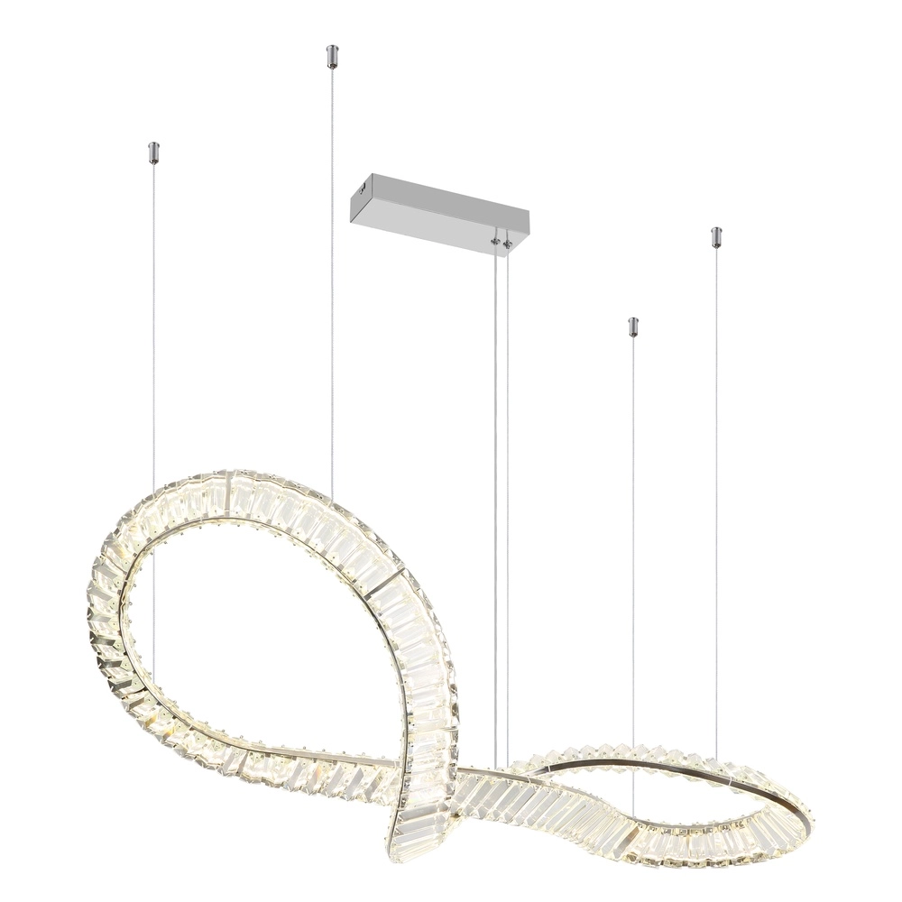 Design-Pendellampe Neil Einzigartiger Chrom