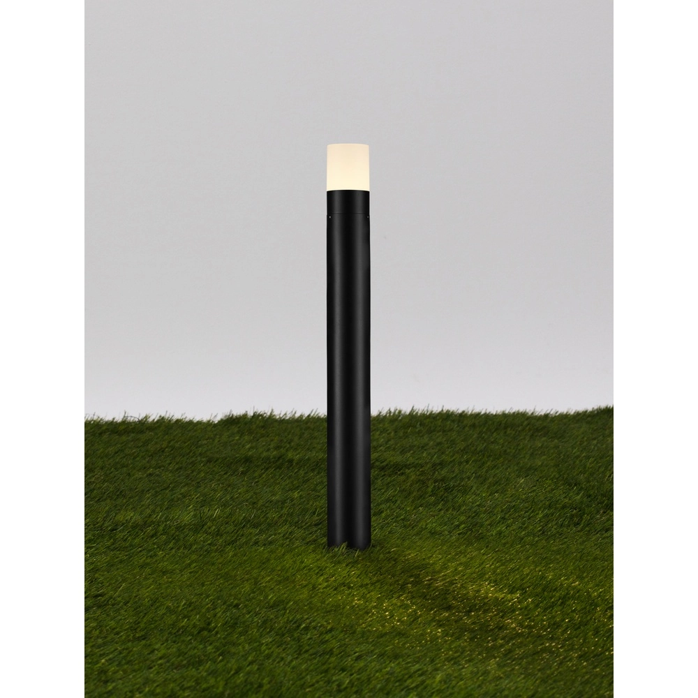 Design-Gartenleuchte Paul schwarz 80cm