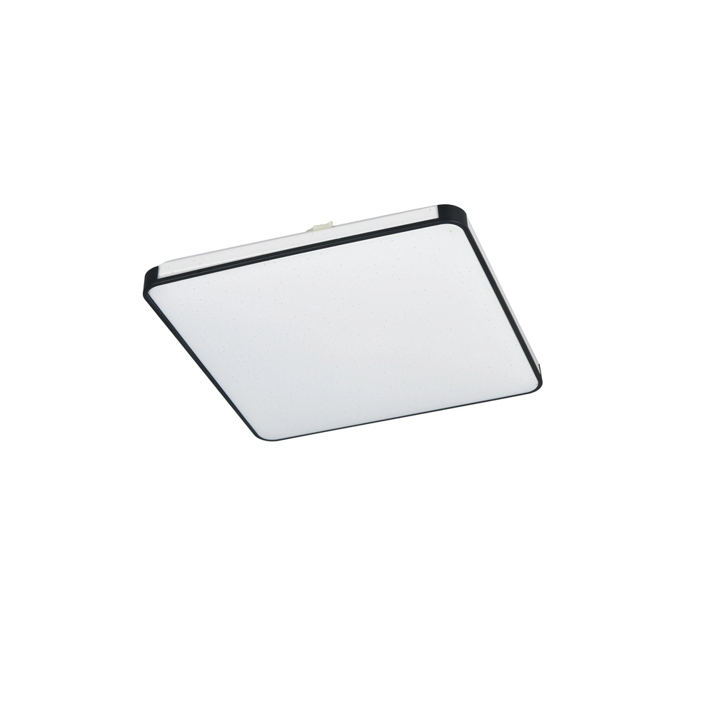 Deckenlampe Relus Square Black 37 x 37 cm Trio 4017807704723