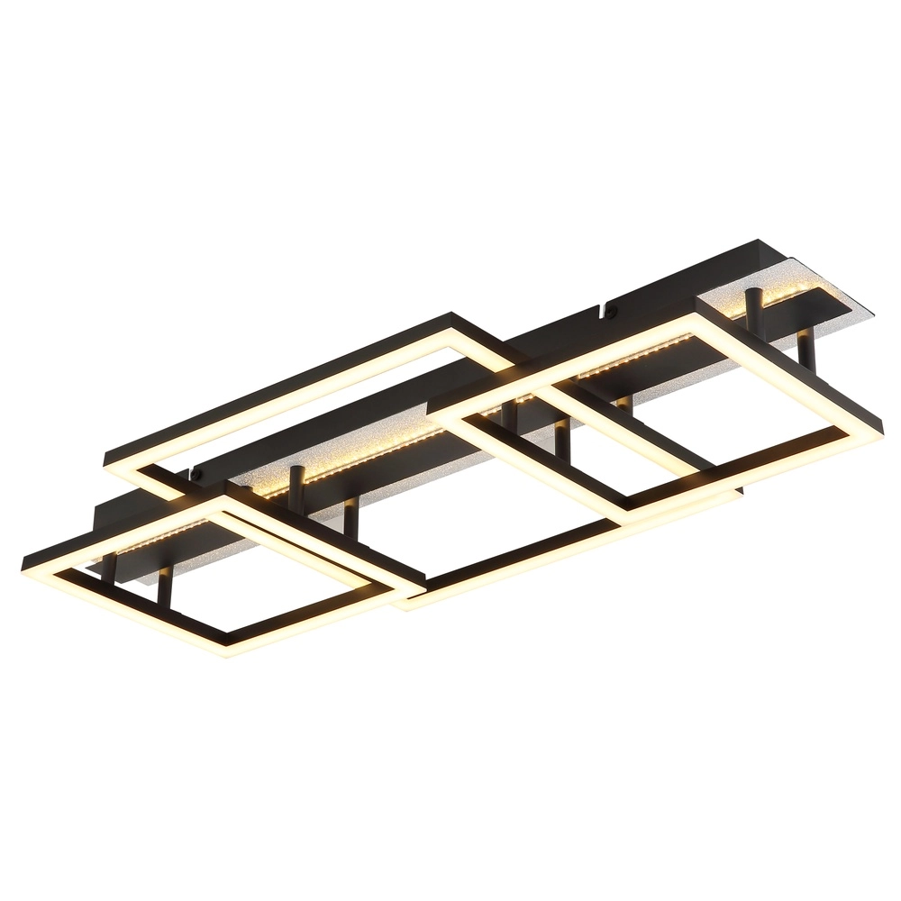Moderne Deckenlampe Estrada Schwarz