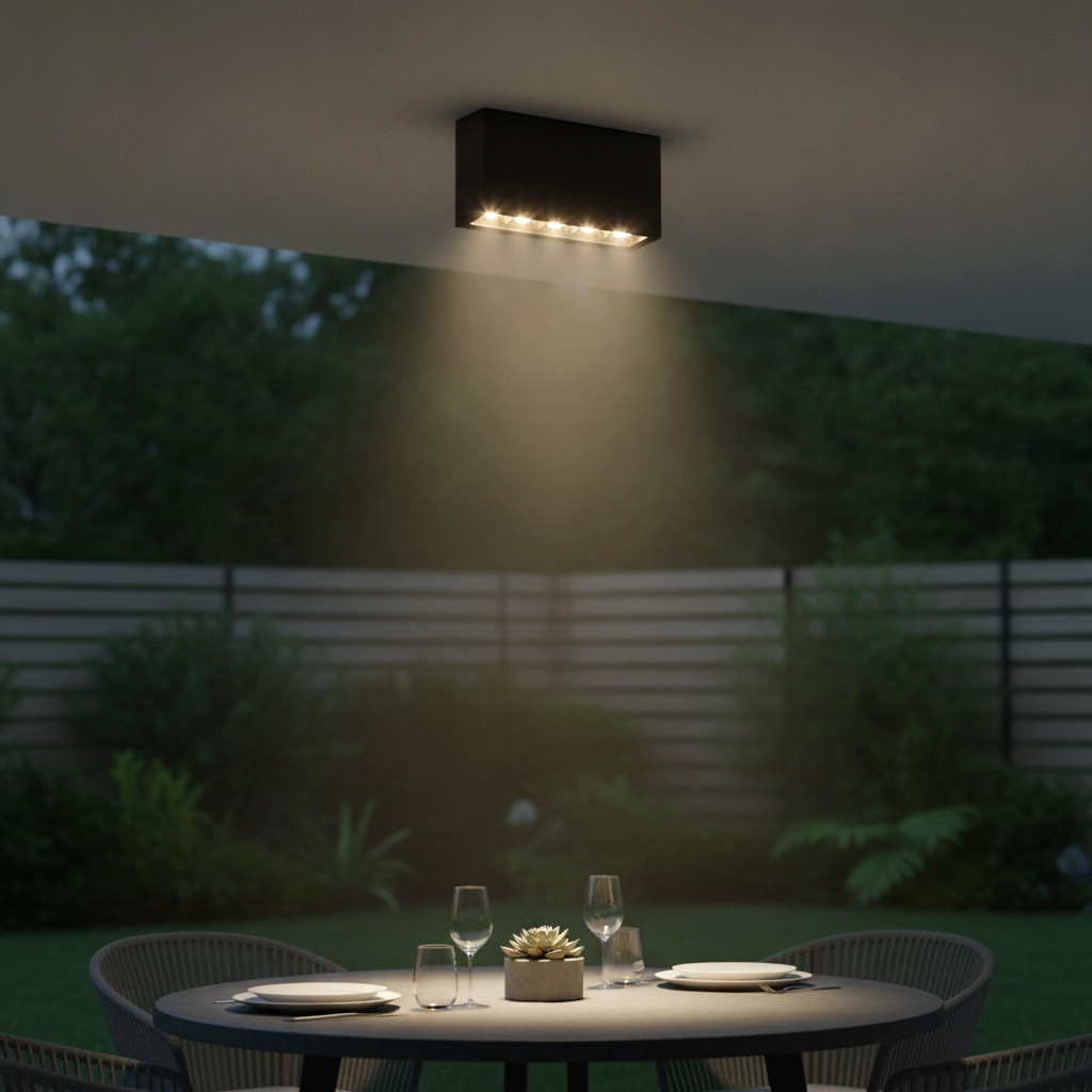 Deckenlampe Jax Rechteck anthrazit