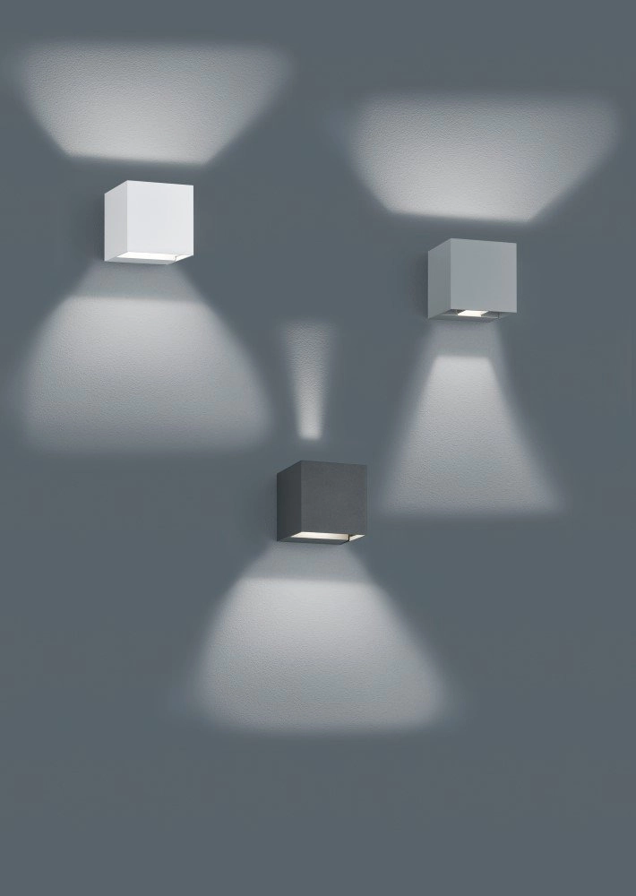 LED Up - Downlighter Adaja 8 cm Anthrazit Trio 4017807382839