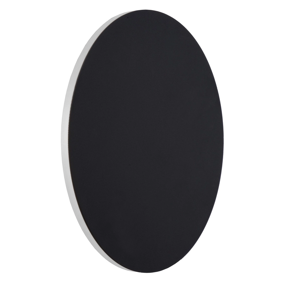 Design-Wandlampe Eklyps Led Ø 25 cm schwarz