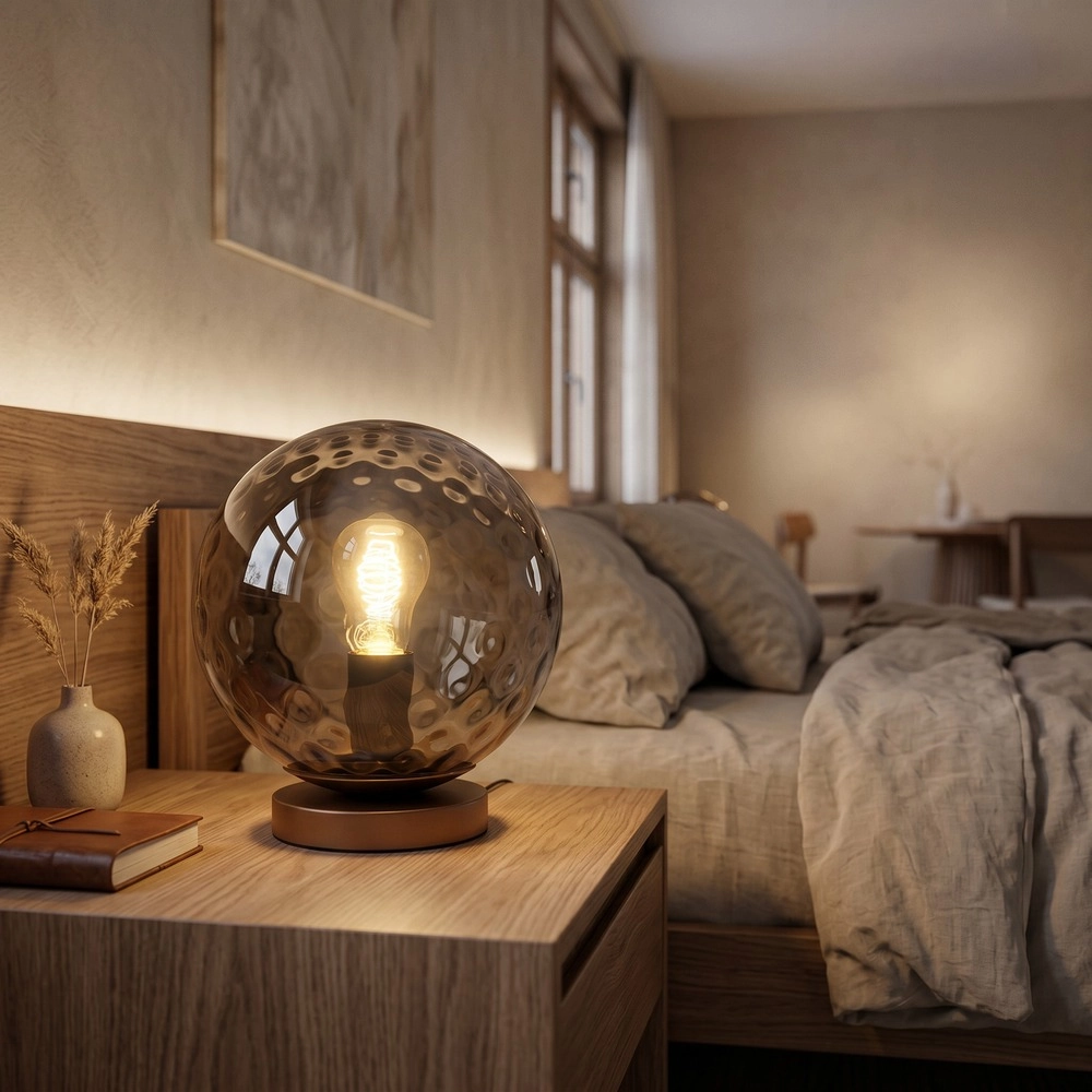 Tischlampe Rondo 2 Dark Bronze