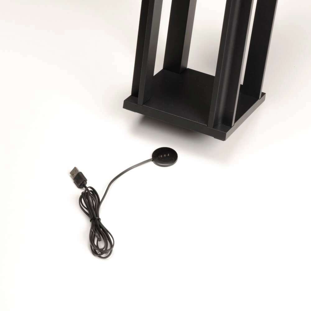 Schwarze Tischlampe Cannes KonstSmide 7318307819755