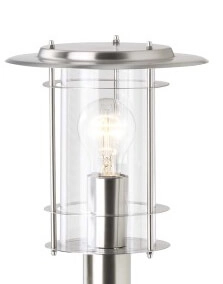 Außenlampe aus Edelstahl York 100 cm Brilliant 4004353993961
