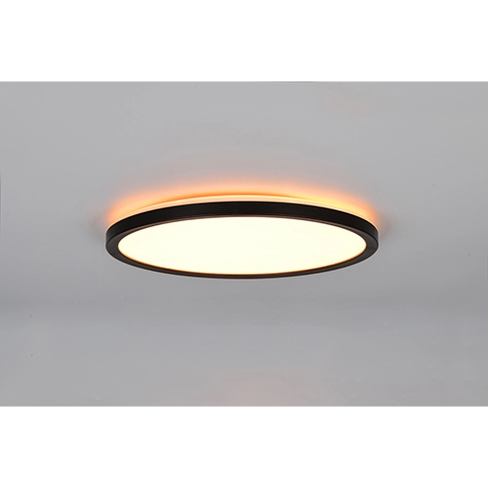 Runde Deckenlampe Emra schwarz Ø 29 cm Trio 4017807704143