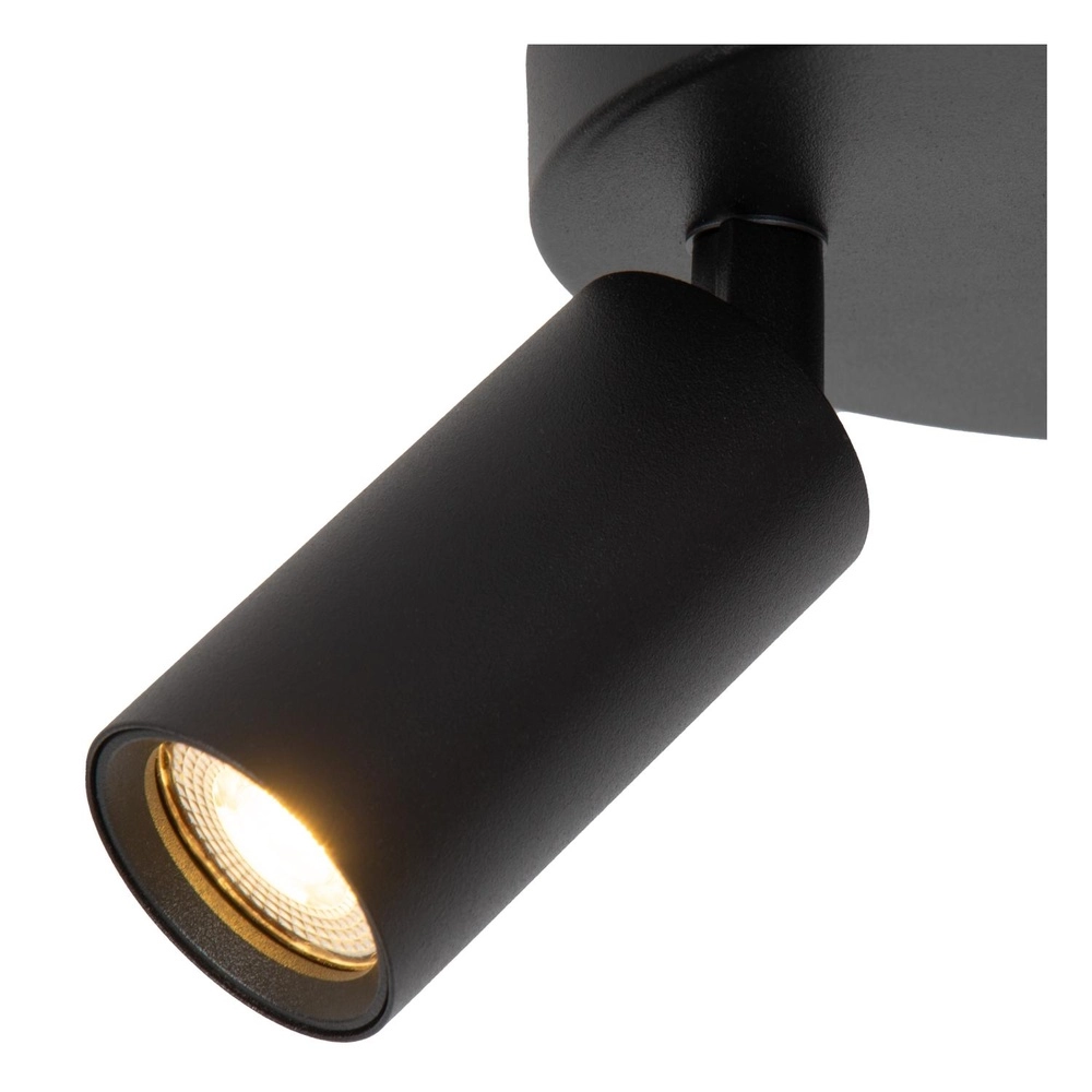 Deckenscheinwerfer Ritmo mini GU10 2-Licht Schwarz Lucide 5411212093974