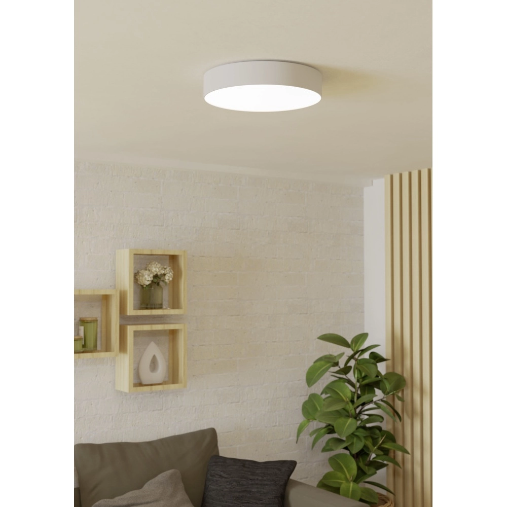 Design-Deckenleuchte Gallizzi-Z smart weiß Ø 39cm Eglo 9008606358199