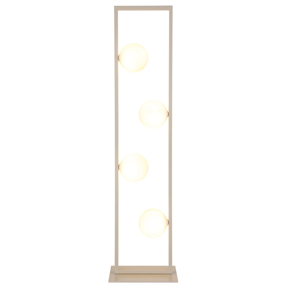 Design-Stehlampe Nanda Sandbraun Globo 9007371579037