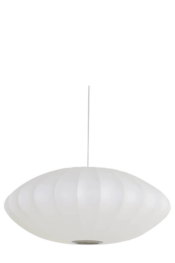 Japandi Pendelleuchte Fay Ø 70cm weiß Light & Living 8717807069025