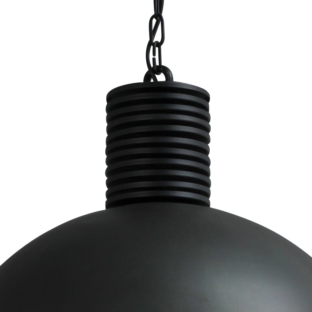 Schwarze industrielle Pendelleuchte Industria Gold 60 Masterlight 8718121159669