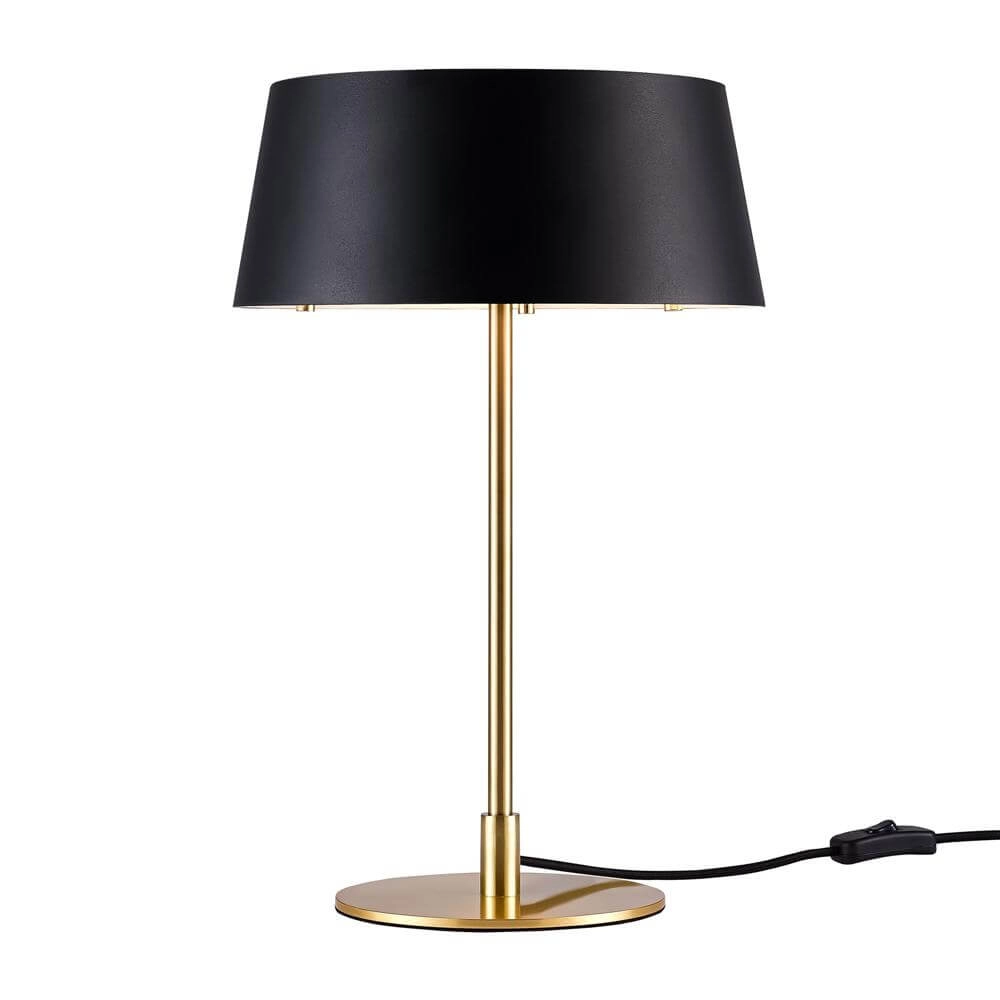 Schlanke Tischleuchte Clasi schwarz Ø 29cm Nordlux 5704924015946
