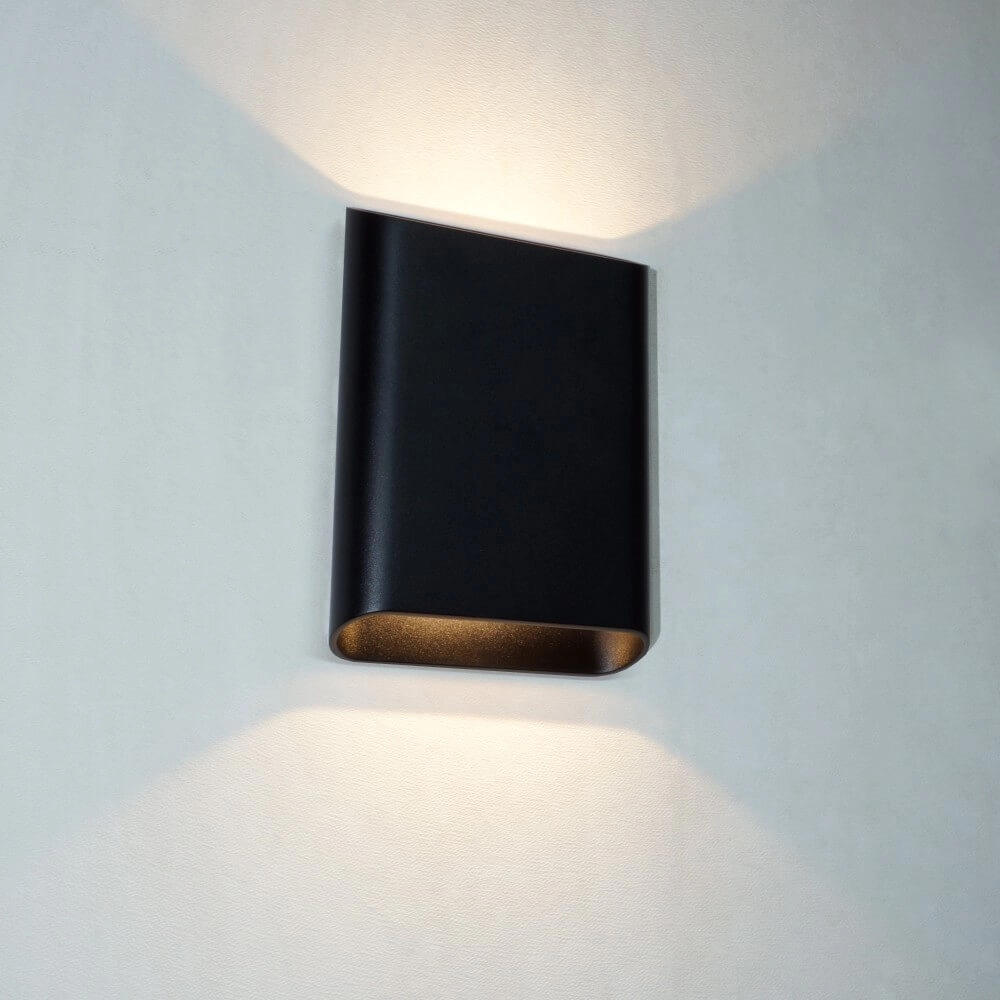 Wandleuchte Diaz L Schwarz Artdelight 8720701100275