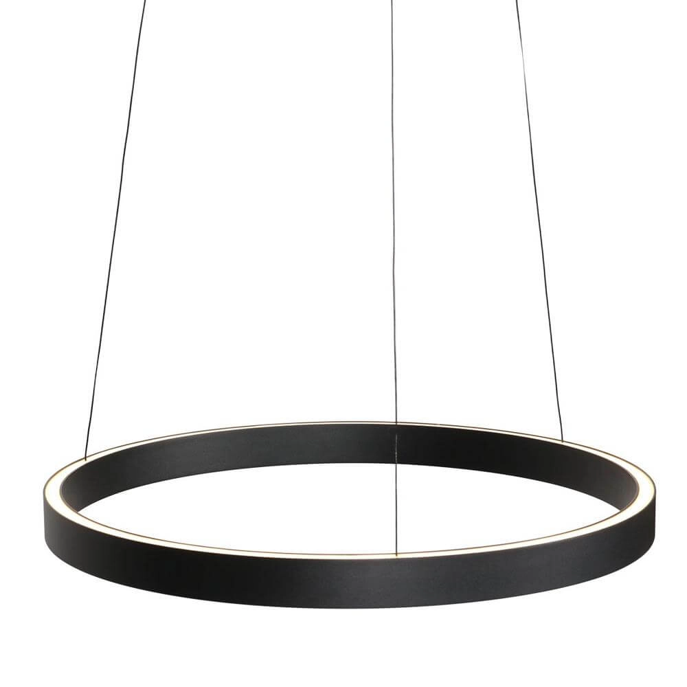 Moderne Pendelleuchte Mykty schwarz Ø 60cm Steinhauer 8712746178203