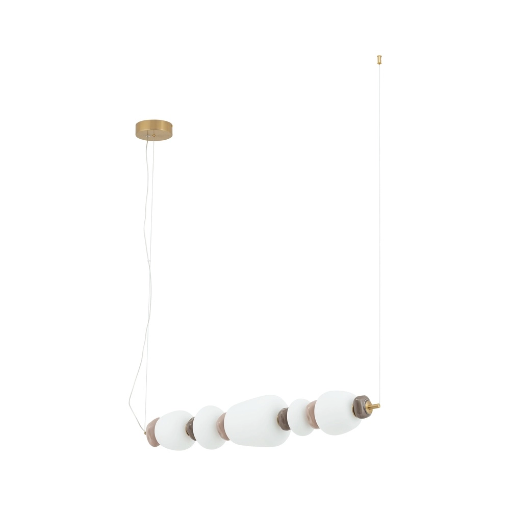 Pendellampe Ceramic Led Keramik und Glas 96 cm Lyora 5903139116992
