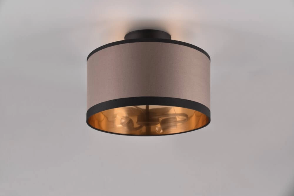 Deckenleuchte Davos Taupe Trio 4017807574357