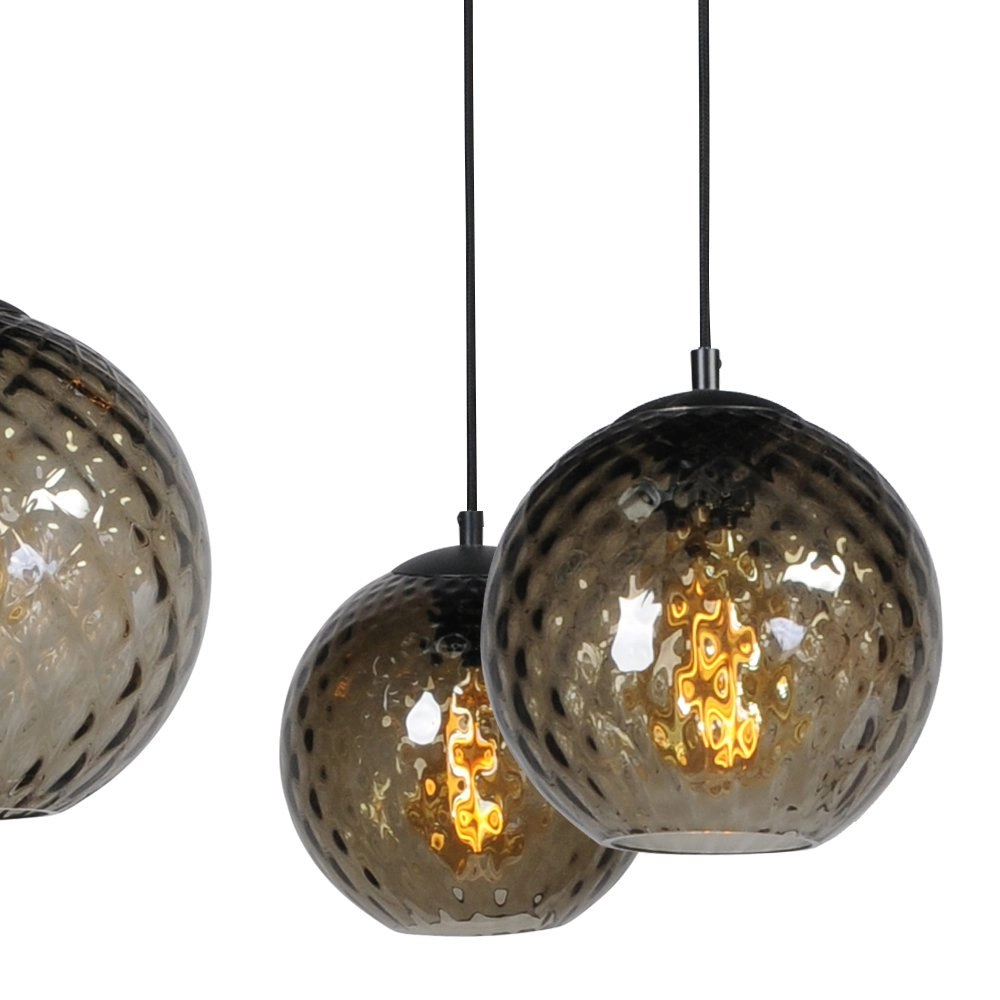 Schwarze Hängelampe Baloton 6-Licht Masterlight 8718121247427
