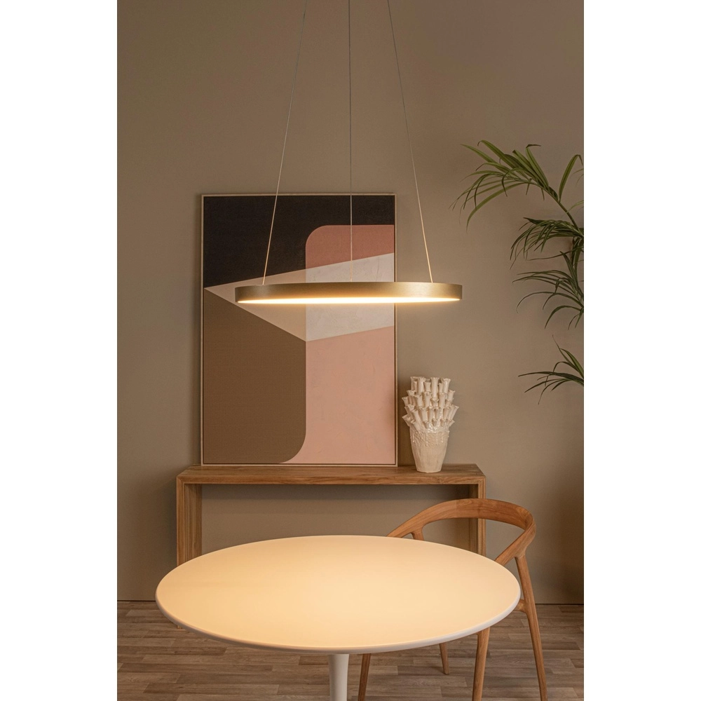 Pendellampe Vidal Ø 58 cm Gold Lucide 5411212460844
