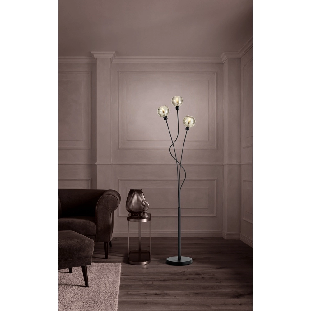 Stehlampe Creppo Schwarz Eglo 9002759396947