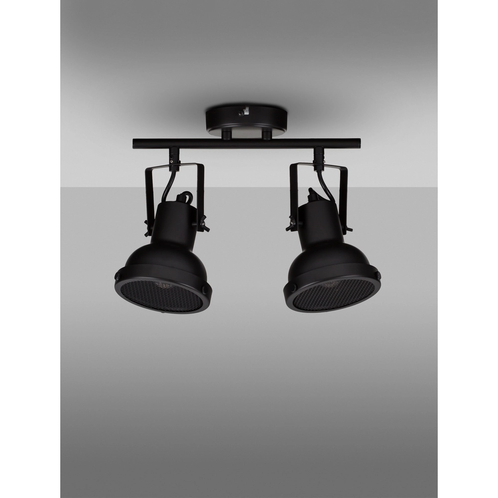 Deckenlampe Ruvi 2-flammig schwarz Lyora 5212017446367