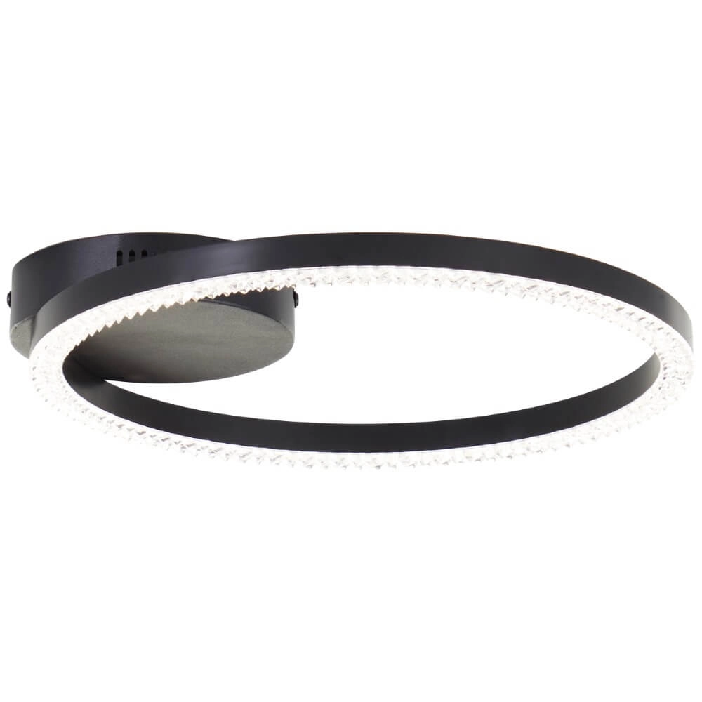 Schwarze Deckenleuchte Aurelia 1500lm Brilliant 4004353442117