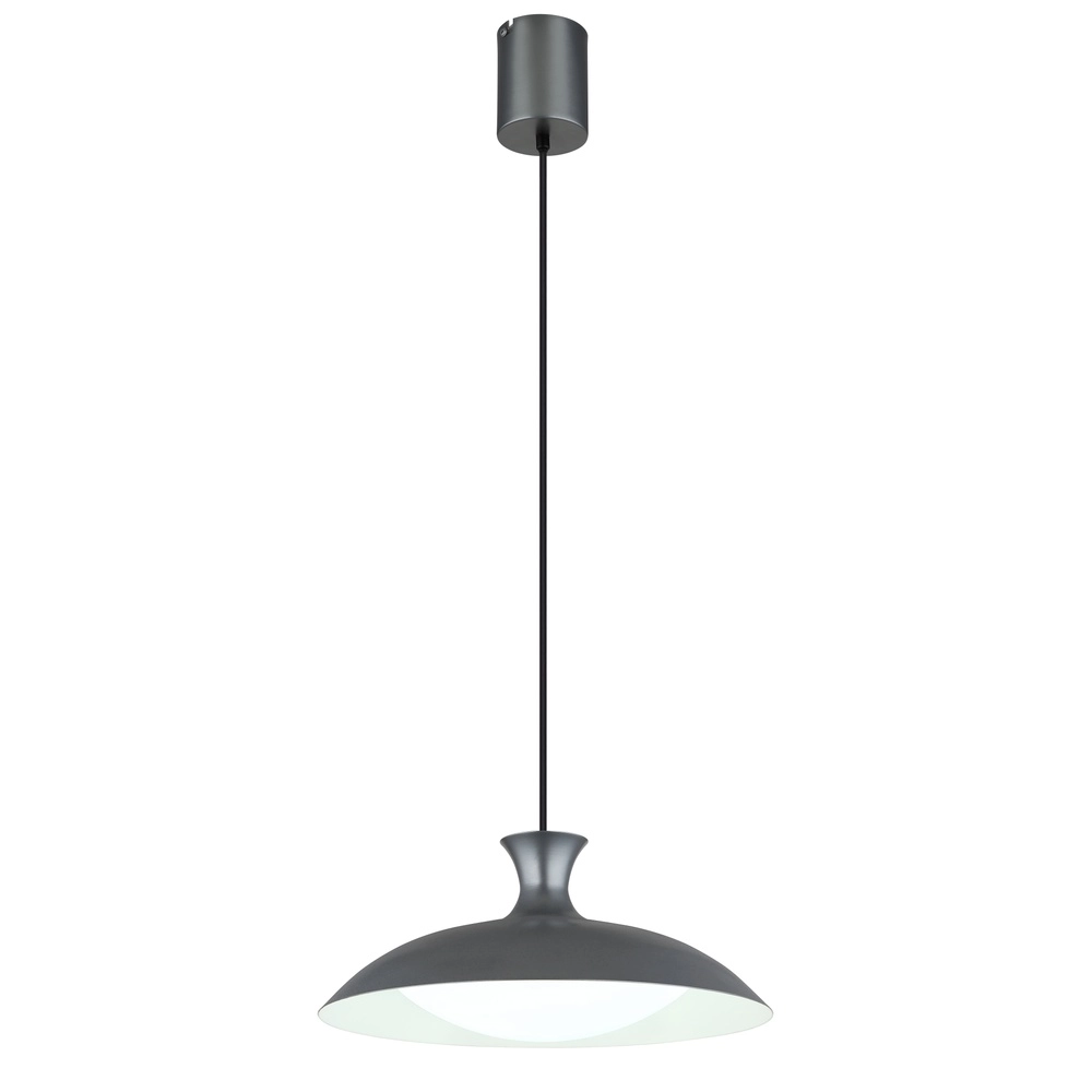 Graue Pendellampe Rocha Design Ø 40cm Globo 9007371533985