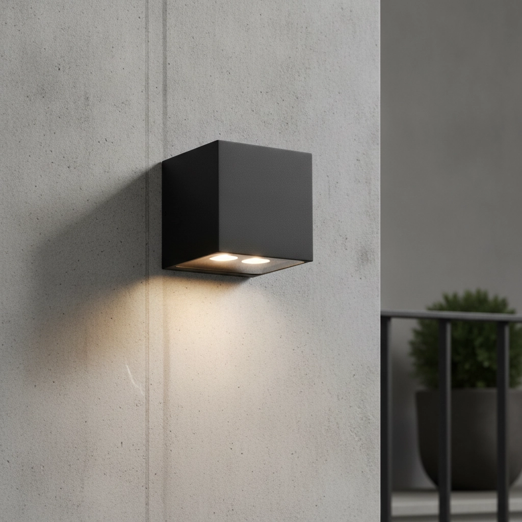 Design-Aufbaustrahler Rob schwarz