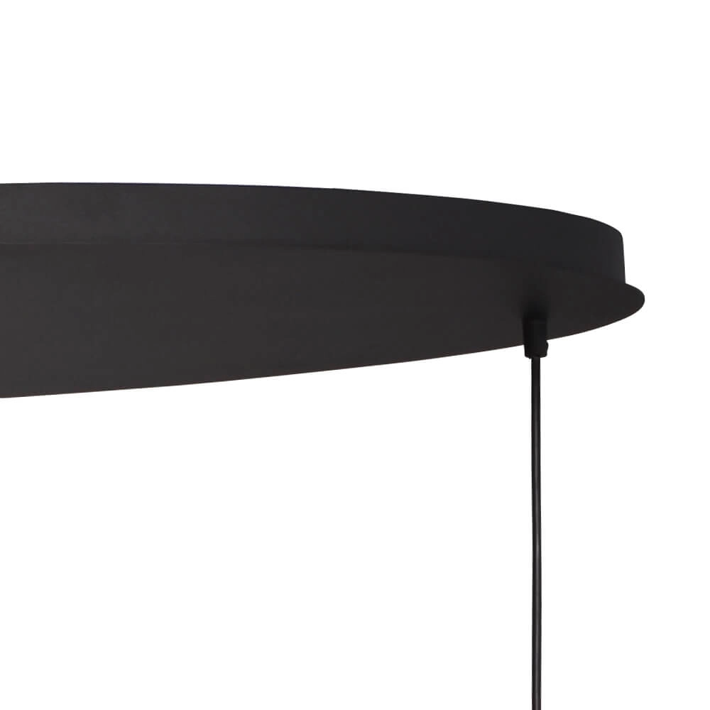 Hängelampe Lava Oval 4x Rauchglas Ø 24cm Masterlight 8718121290089