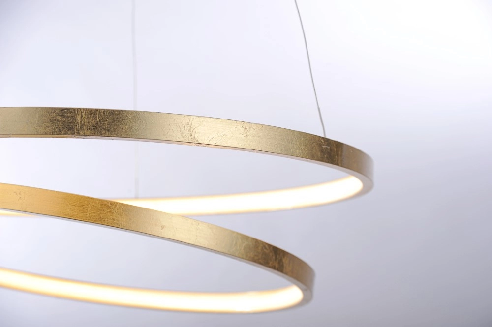 Gold Pendelleuchte Roman Ø 55cm Paul Neuhaus 4012248305201