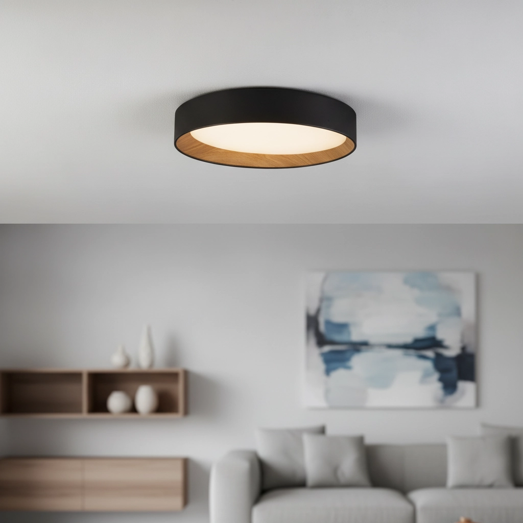 Deckenlampe Stake schwarz Ø 45cm