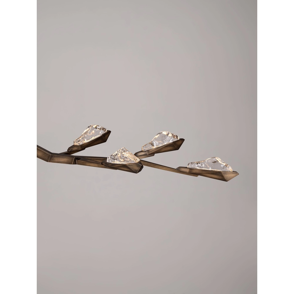 Antike Pendellampe Greta Antikmessing 172,5 cm Lyora 5212063500341