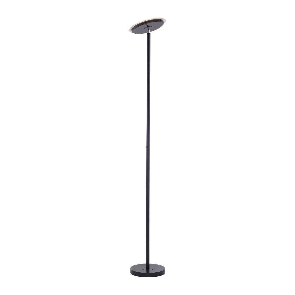 Leselampe Hans Round Schwarz Just Light 4043689949945