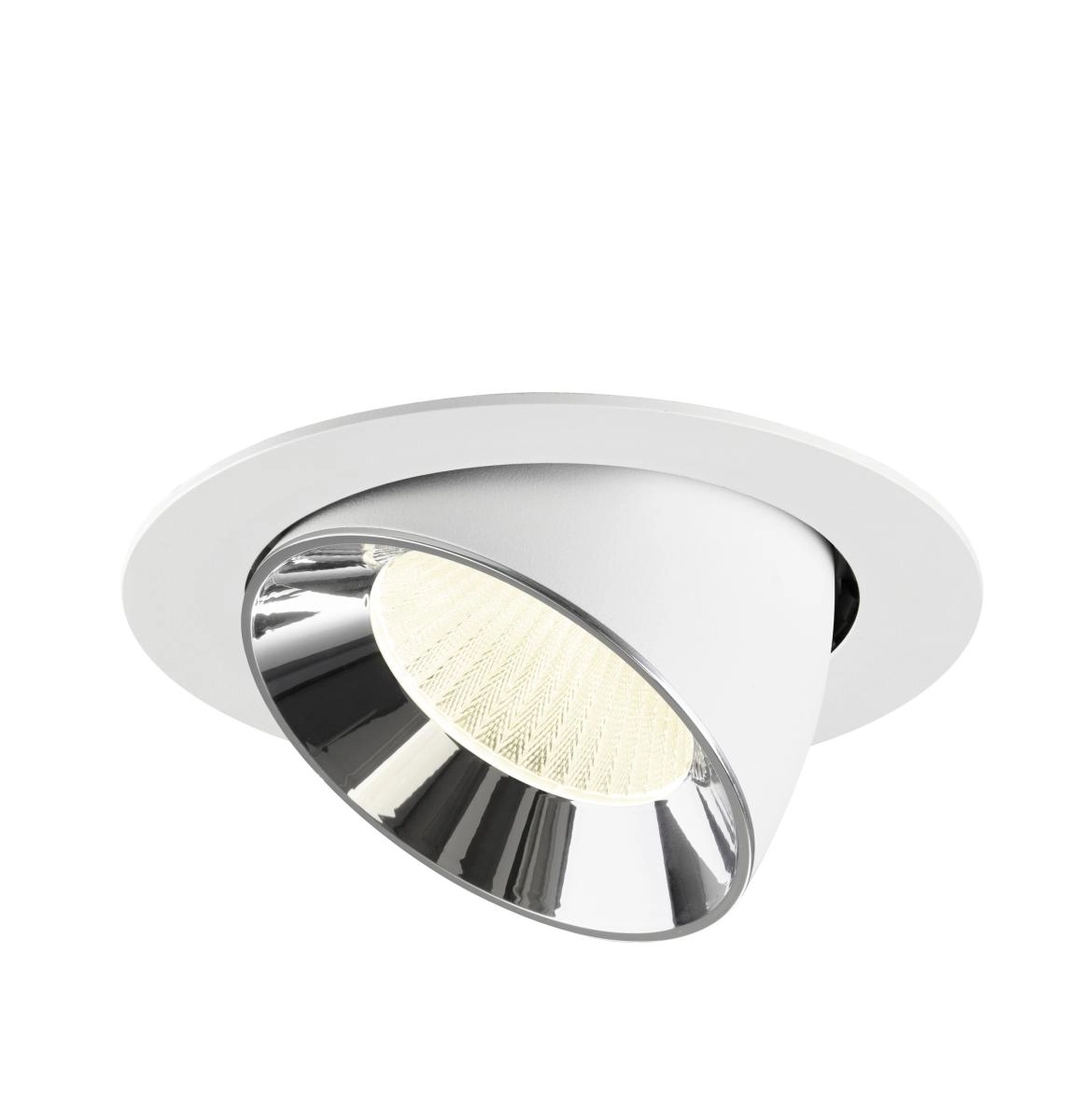 Einbau-Strahler Numinos Gimble XL weiß/chrom 4000K - 40gr SLV 4024163308403