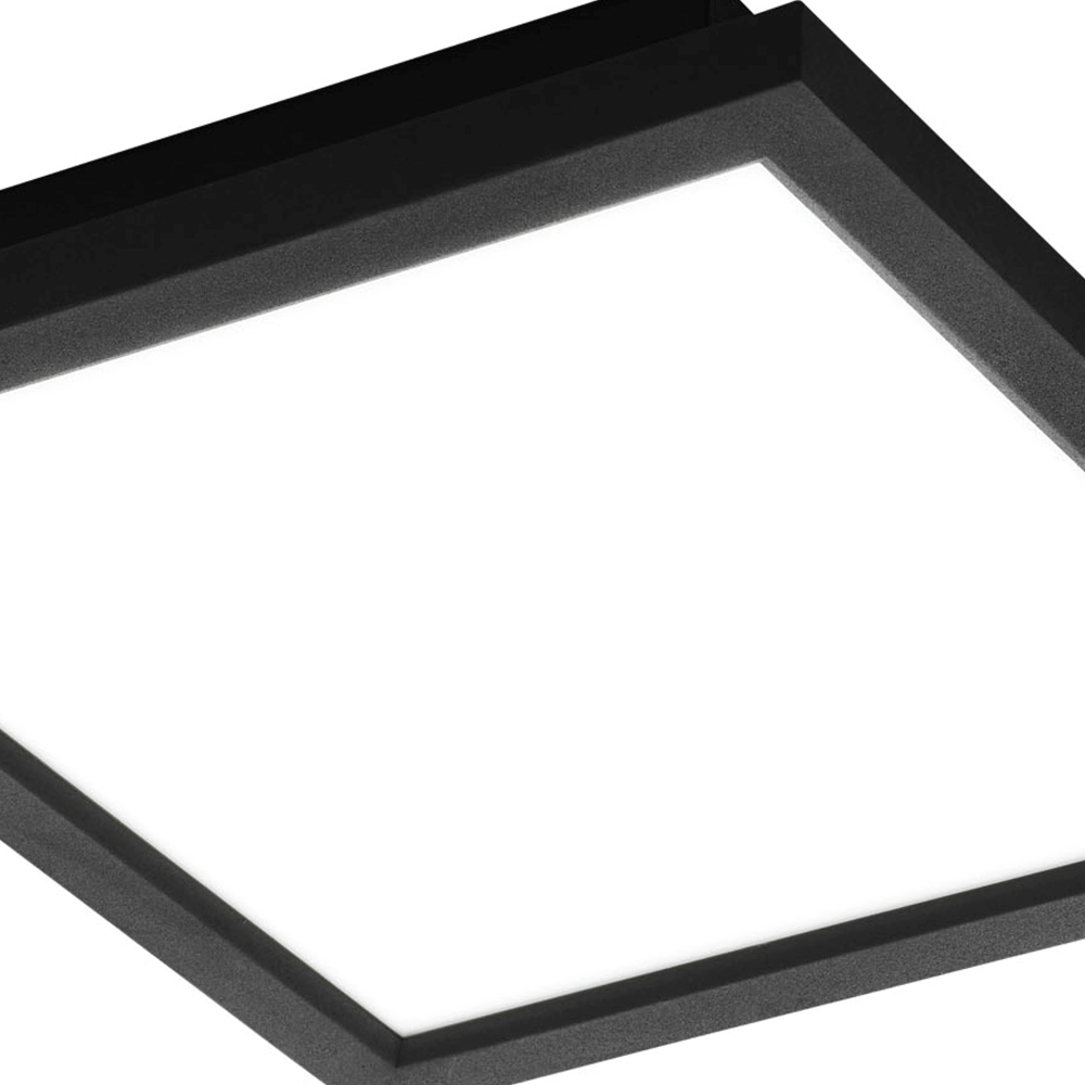 Deckenlampe Zigbee Salobrena-Z 30x30cm schwarz Eglo 9008606221868