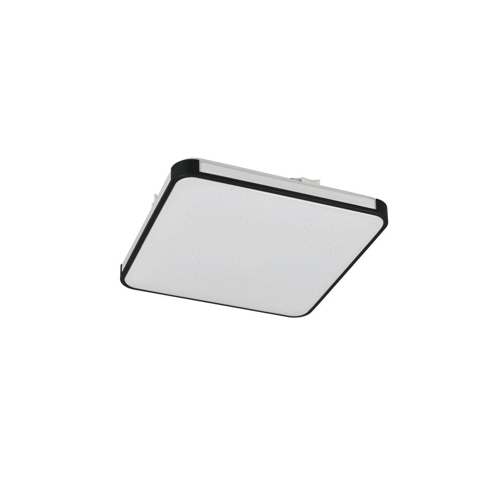 Deckenlampe Relus Square Black 27 x 27 cm Trio 4017807704716