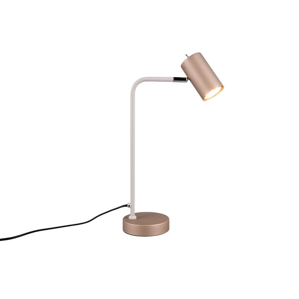 Design-Tischleuchte Marley kaffeebraun Trio 4017807634013