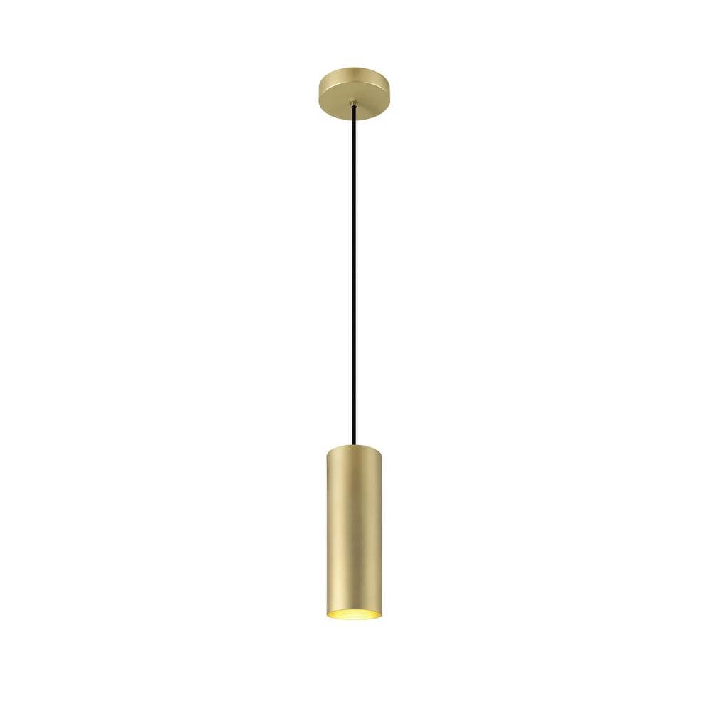 Schlanke Pendelleuchte New Enola gold Ø 10cm
