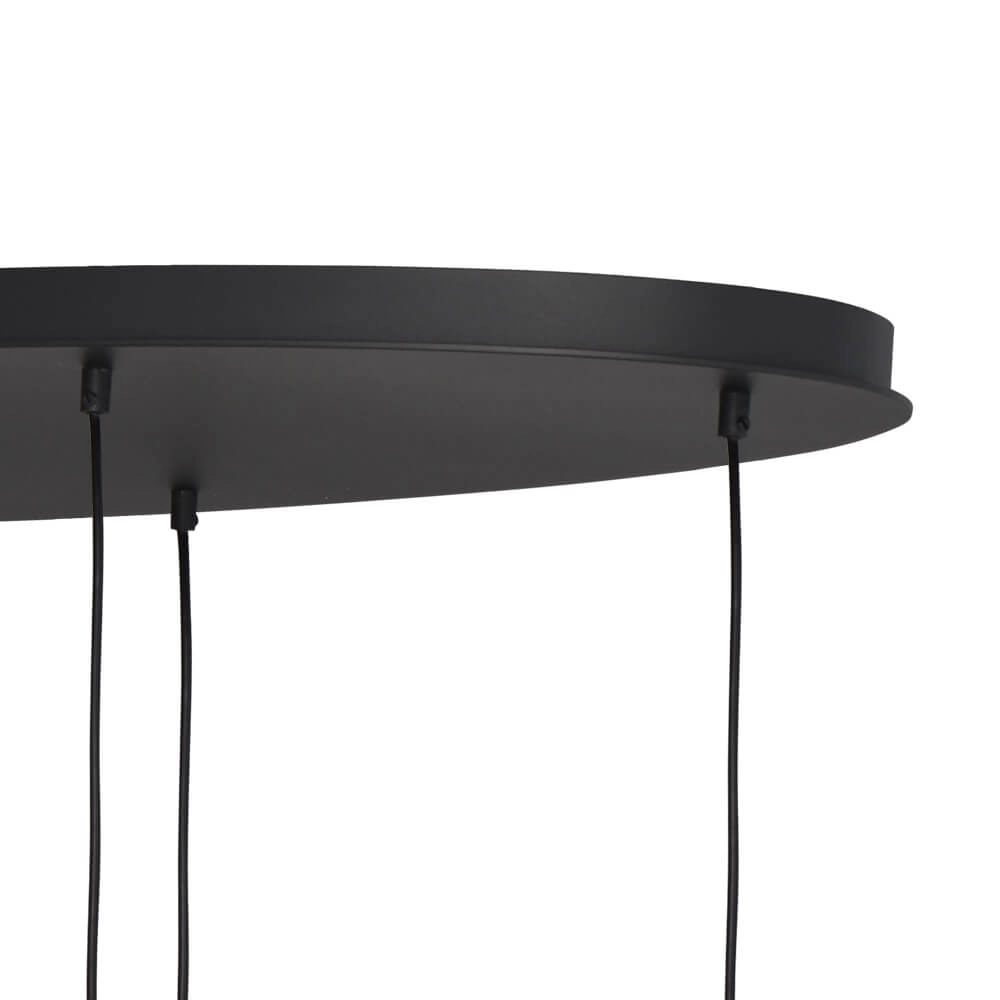 Hängelampe Lava Oval 6x Goldglas Ø 24cm Masterlight 8718121290164