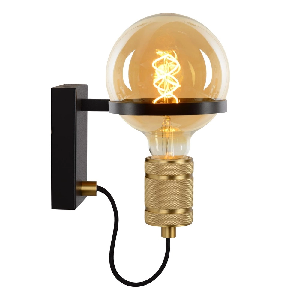 Wandlicht Ottelien Schwarz Lucide 5411212302458