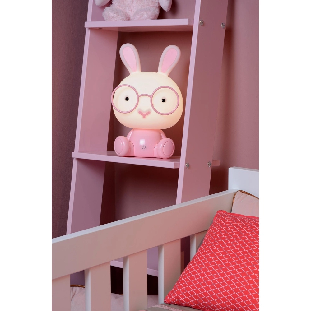 Nachtlicht Dodo Rabbit Kinderzimmer pink Lucide 5411212712745