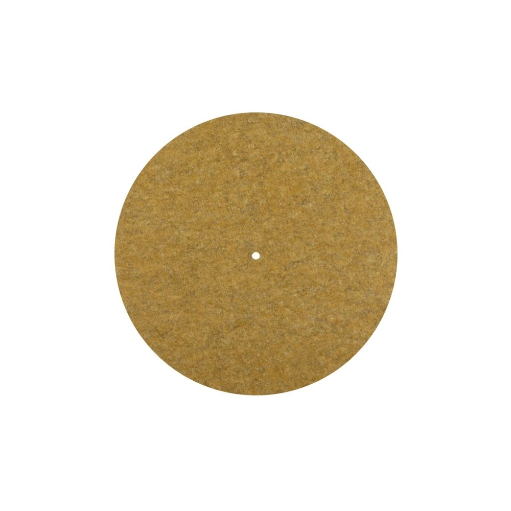 Kapuze aus Filz Grip! Flat Ø 50 x 0,6cm ockergelb