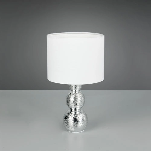 Tischlampe Lova Silbergrau Trio 4017807682663