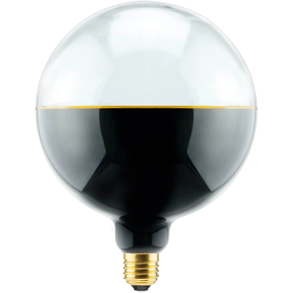 Lichtquelle schwarz und klar Illusion 6W - E27 - 260lm - 1900K - Ø 14,5 cm Segula 4260751131200