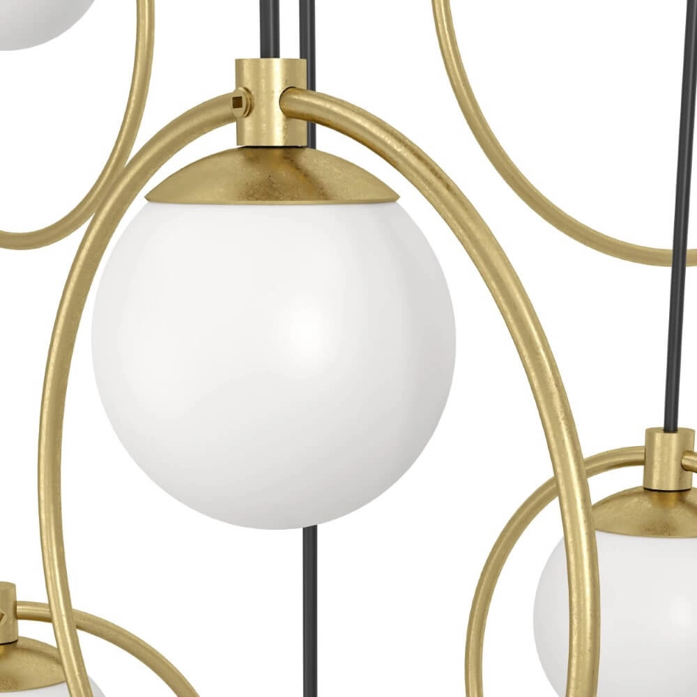 Ovale Hängelampe Portocolom 116cm Stars of Light 9008606270606