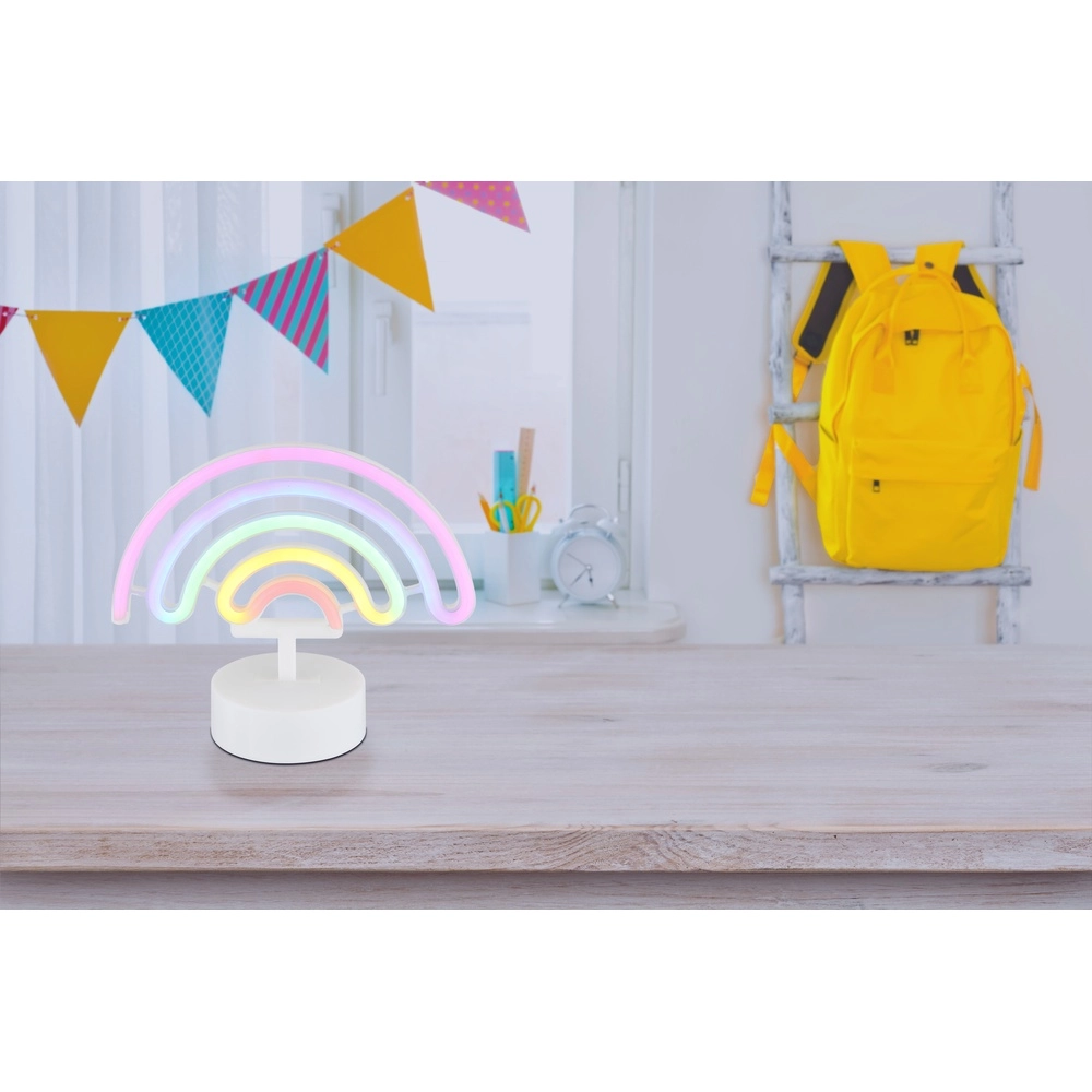 Tischlampe Pelangi Neon Rainbow Globo 9007371484485