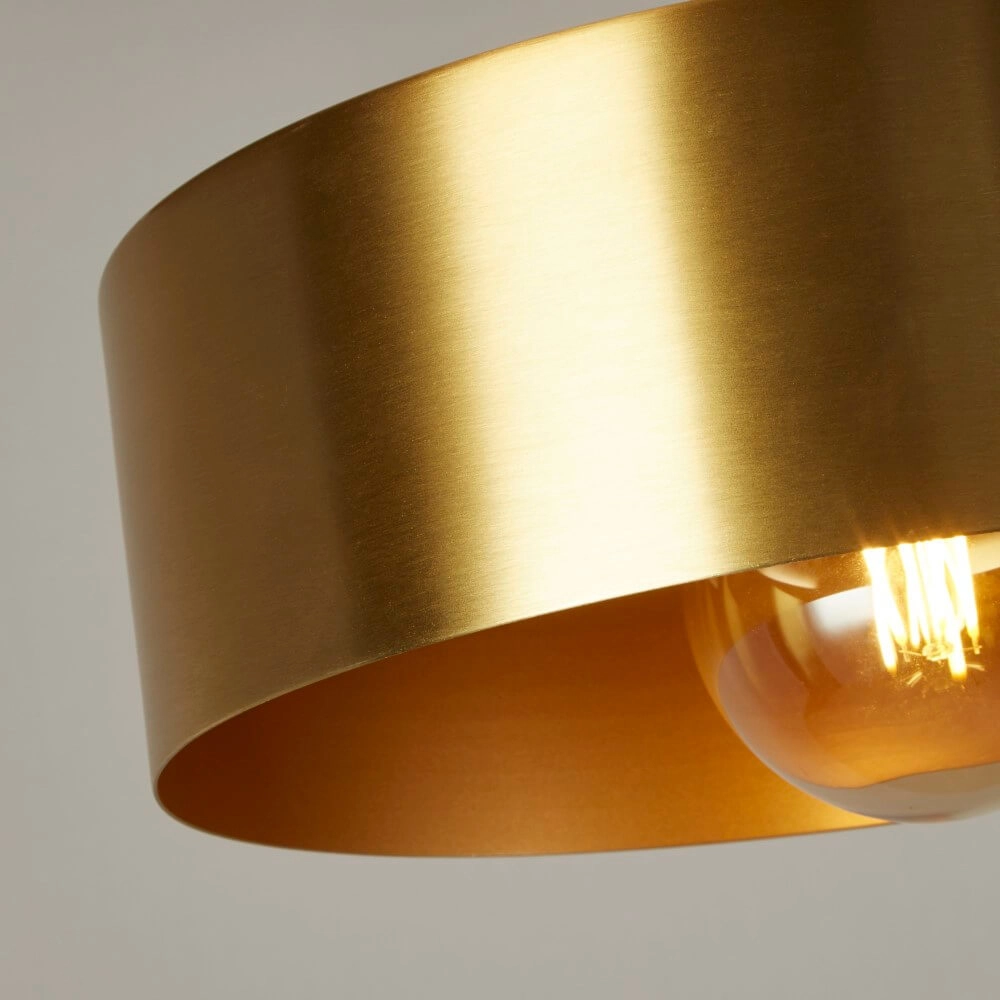 Design-Hängelampe Knox Ø 30cm gold Searchlight 5053423251806