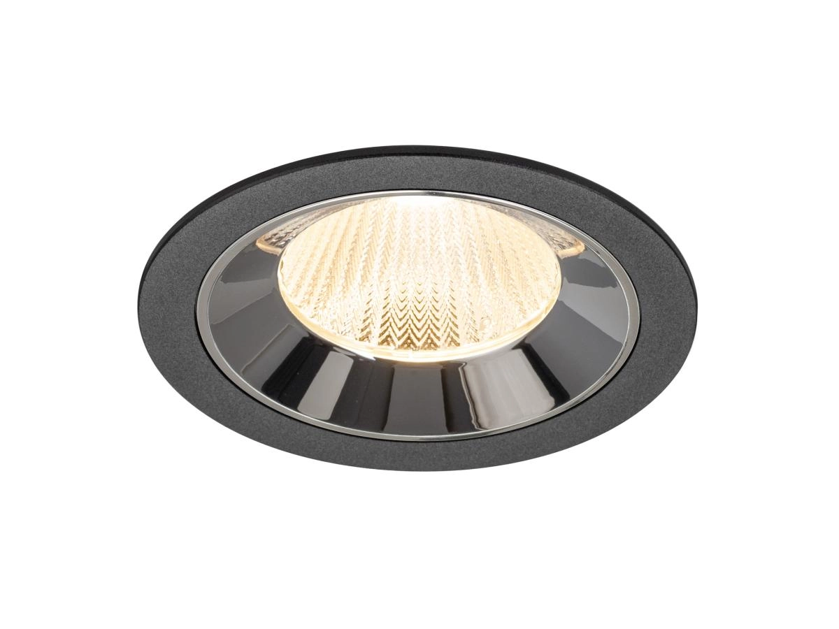 Einbau-Strahler Numinos L Schwarz/Chrom 2700K - 40gr SLV 4024163309936